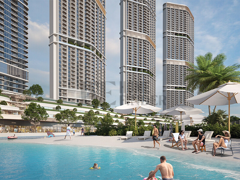 Property for Sale in 350 Riverside Crescent ,Sobha Hartland,MBR City, Dubai - Full Lagoon View | Resort Style | High ROI